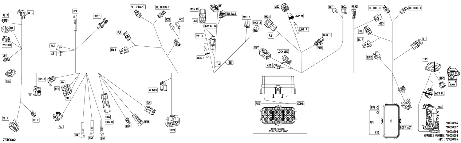08- Electric - Main Harness - 710008566