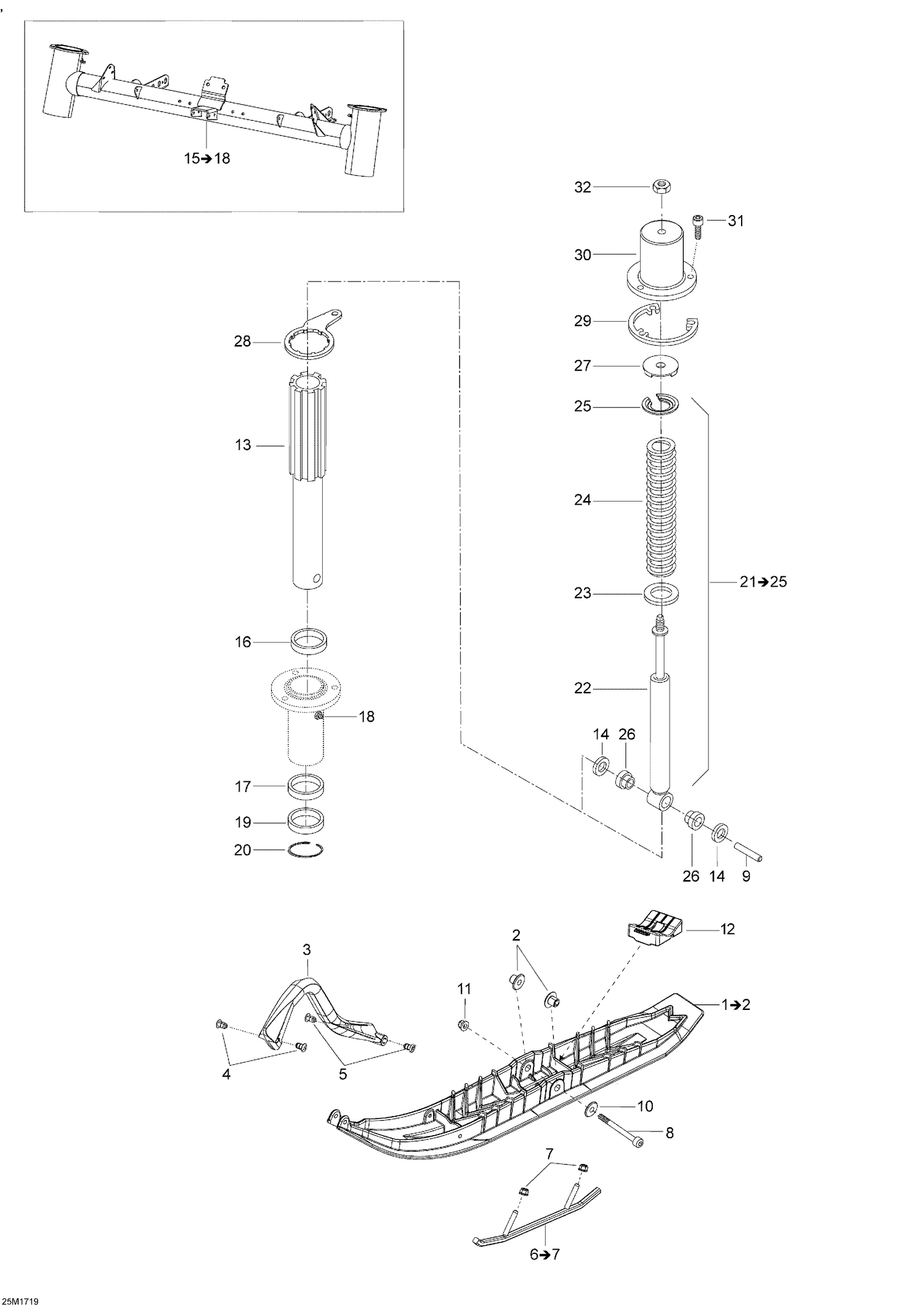 07- Front Suspension And Ski
