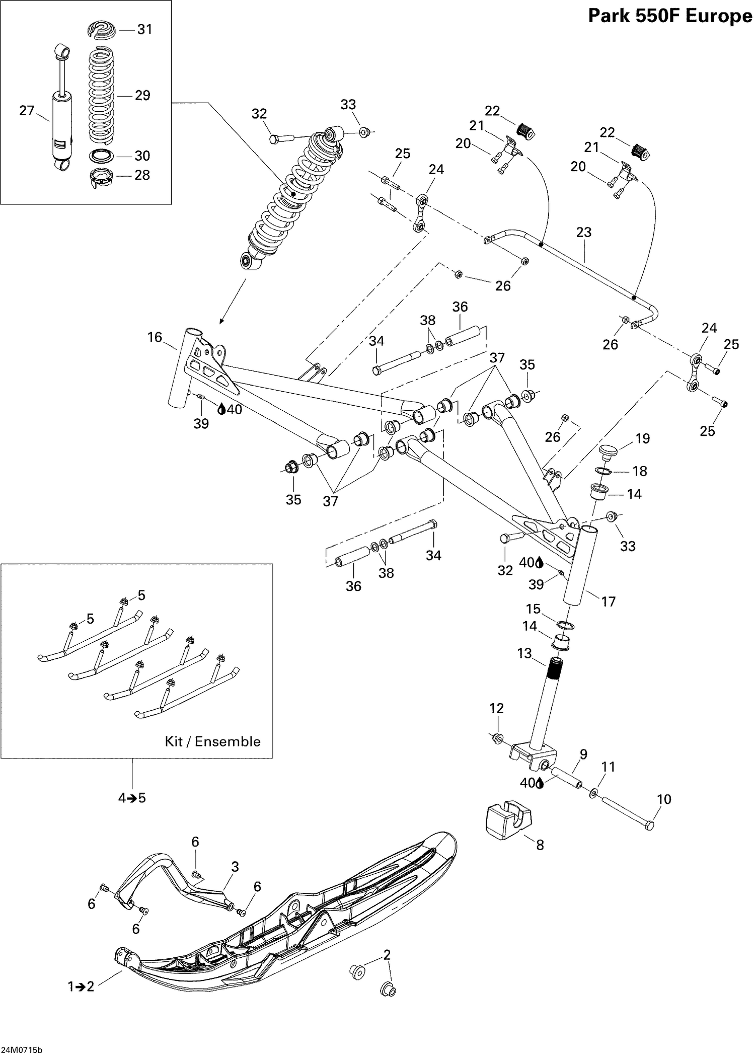 07- Front Suspension And Ski EUR