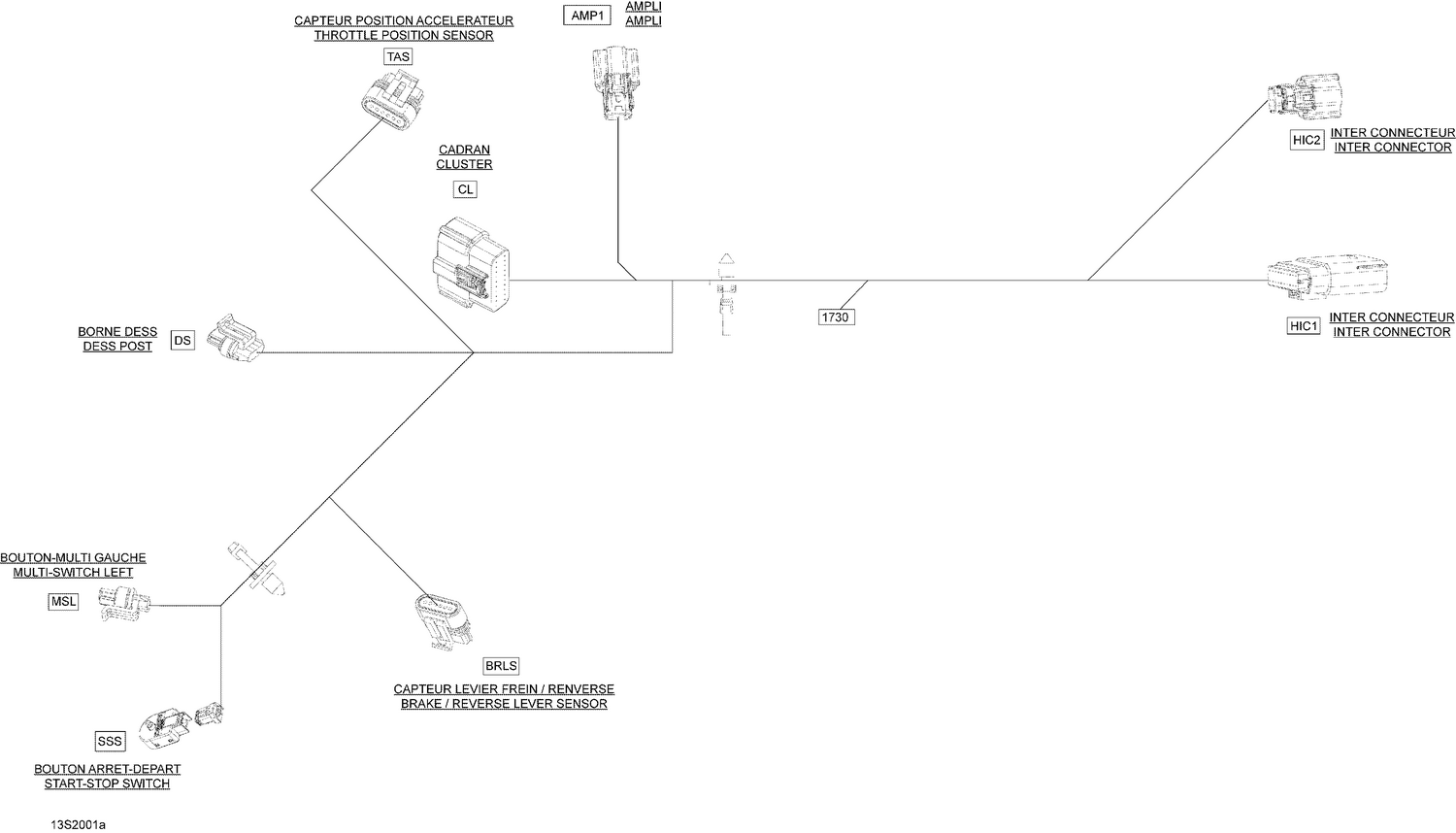 10- Electrical Harness Steering 278003804