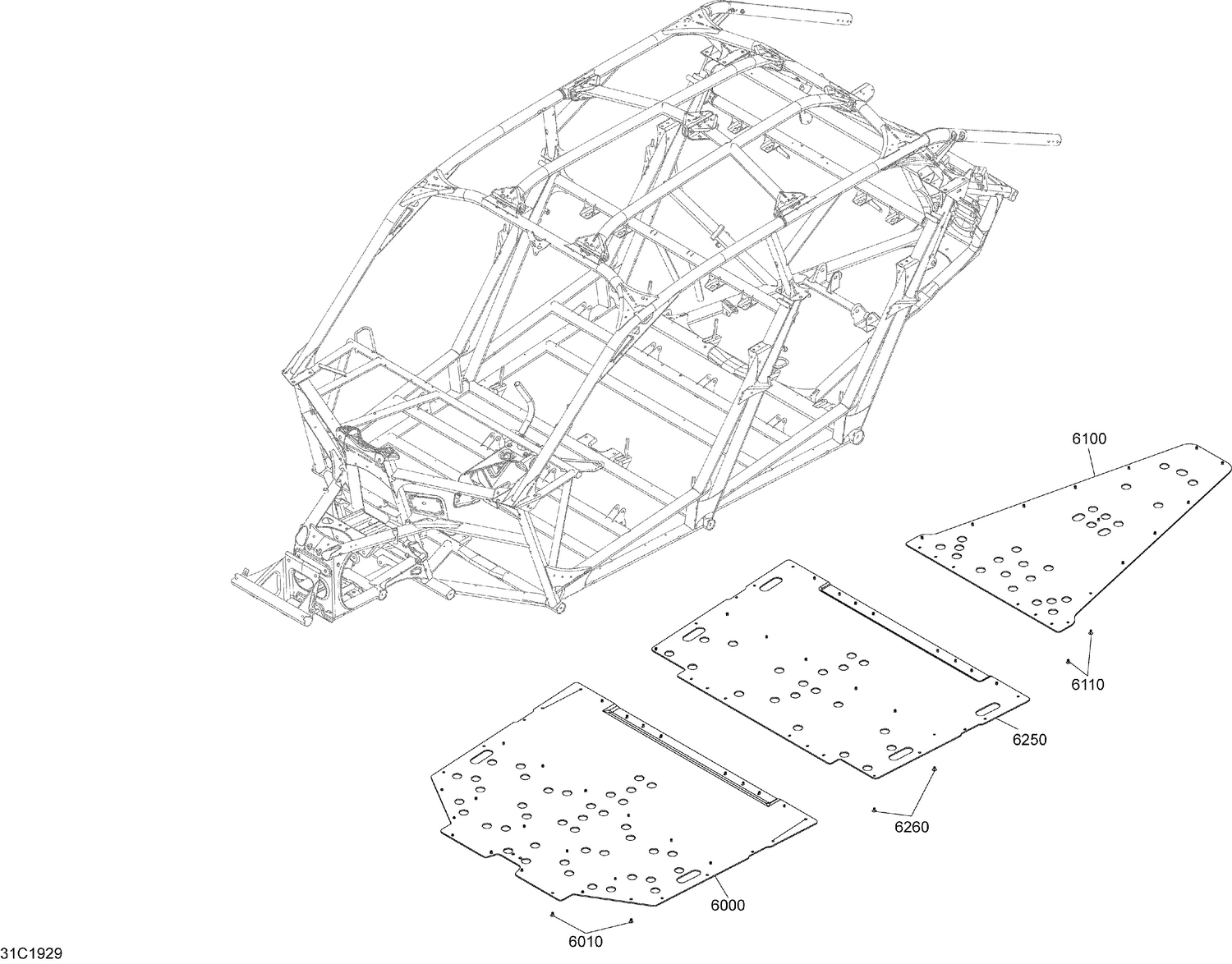 09- Body - Floor Section - All Colors