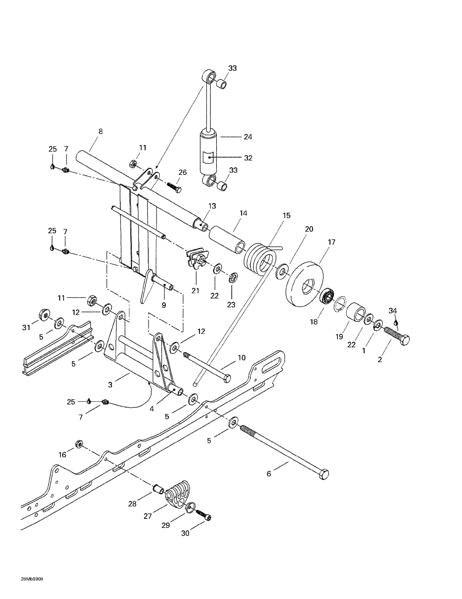 08- Rear Arm, Rear Suspension