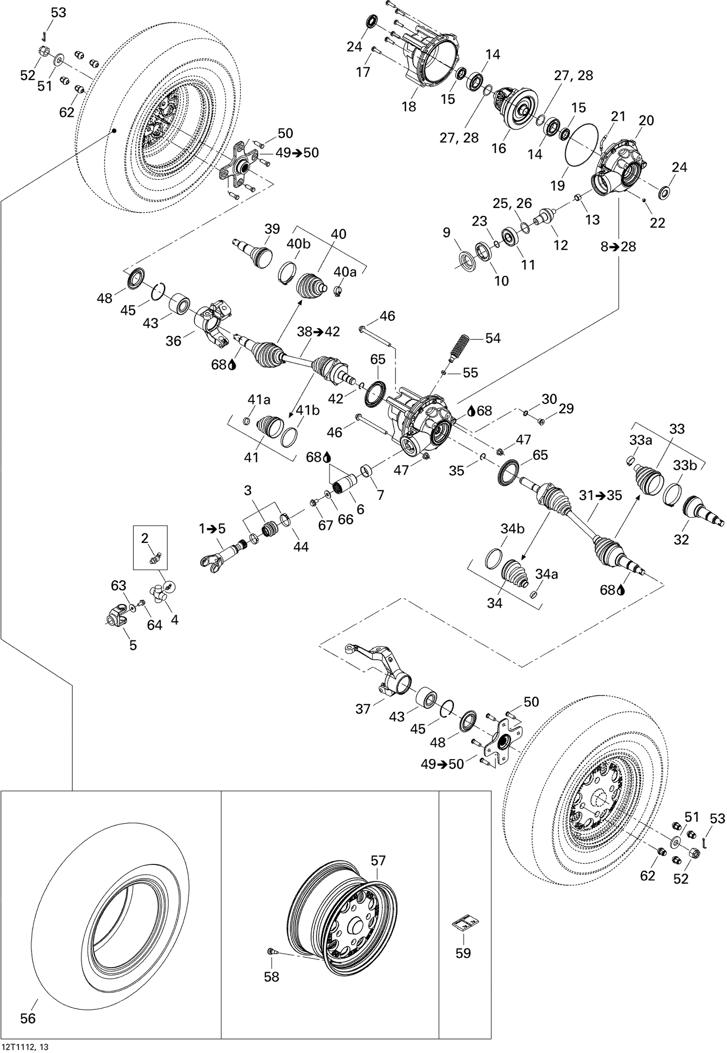 07- Drive System, Front