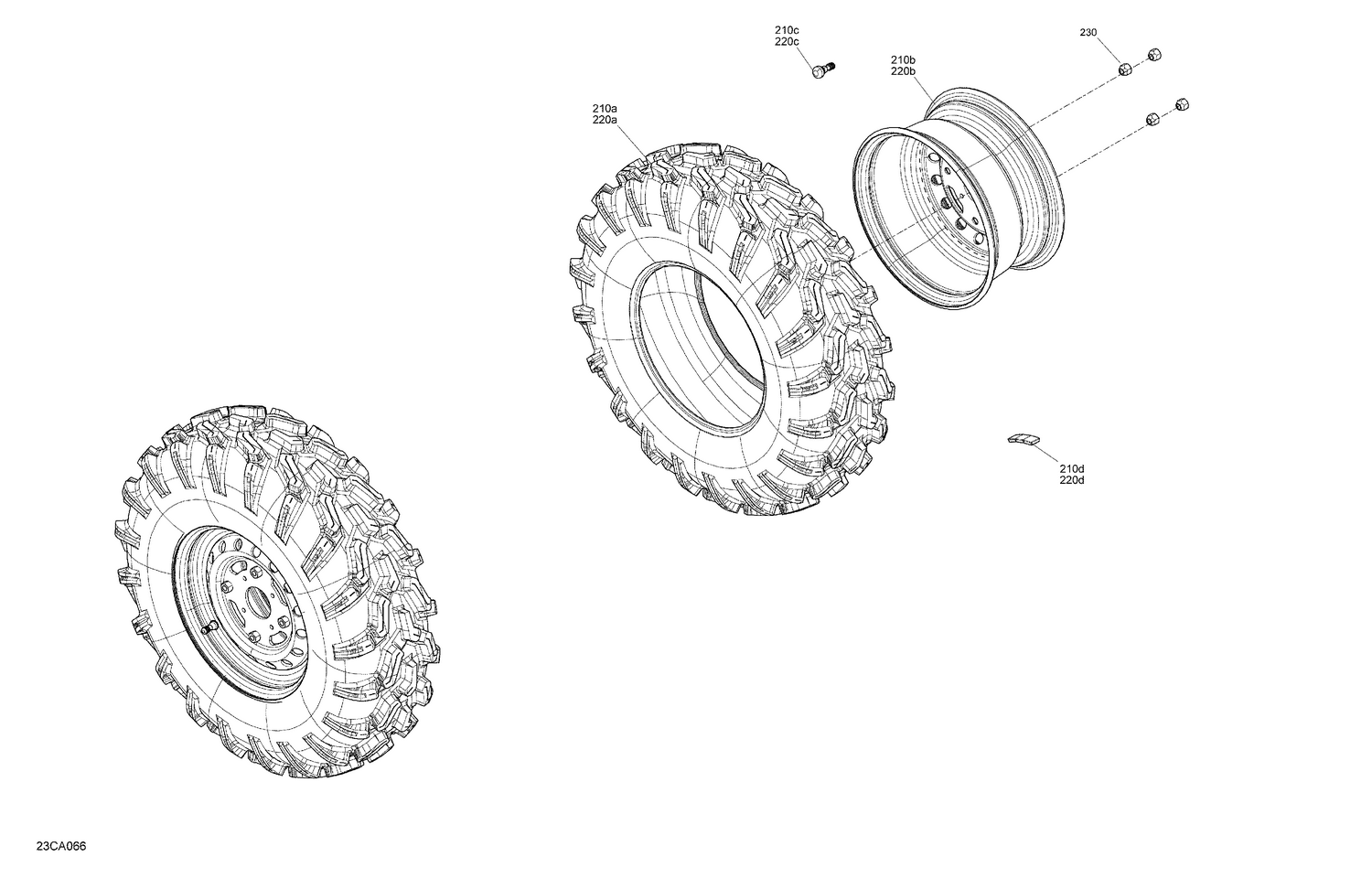 04- Drive - Front Wheels - BASE