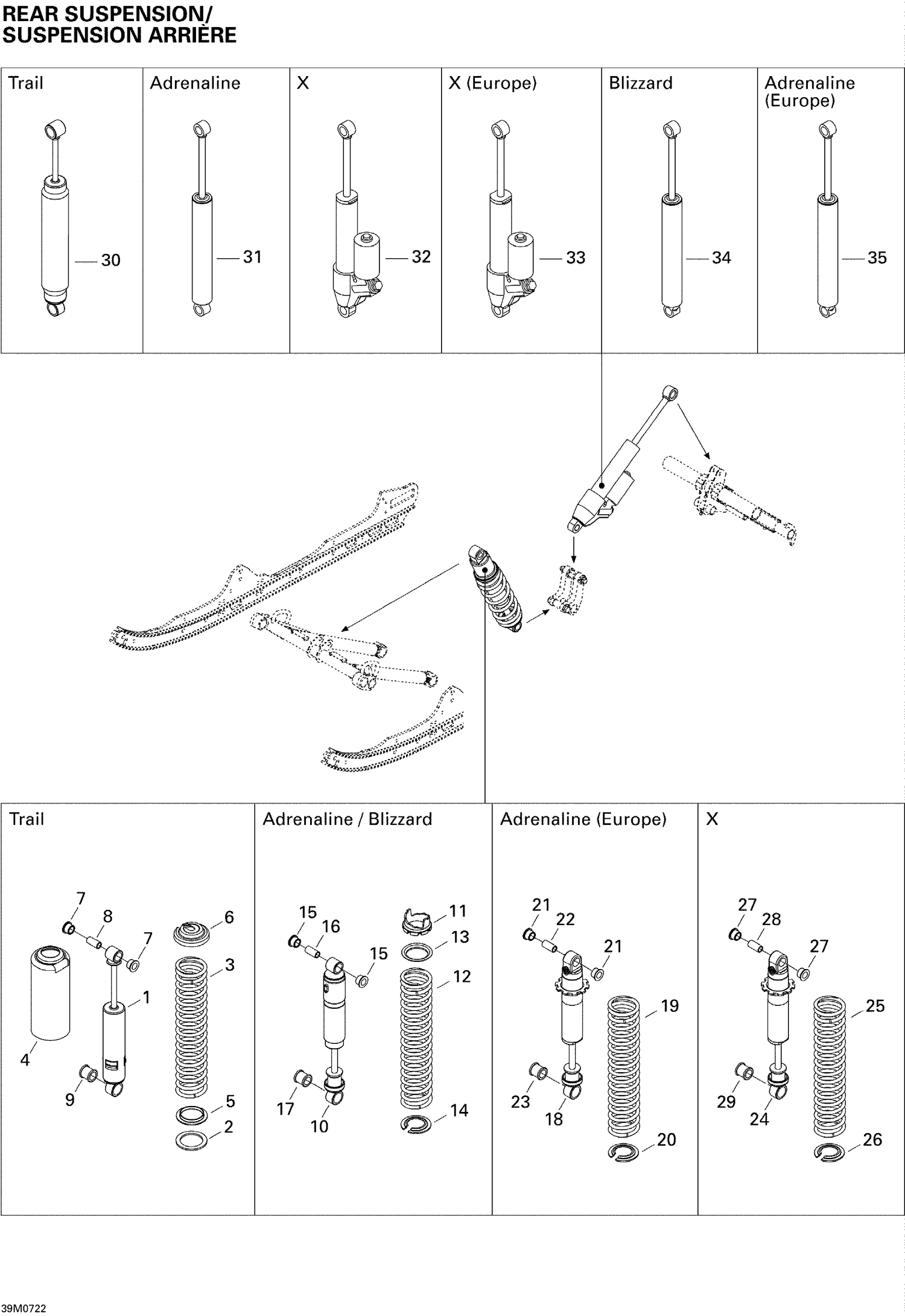 08- Rear Suspension Shocks X