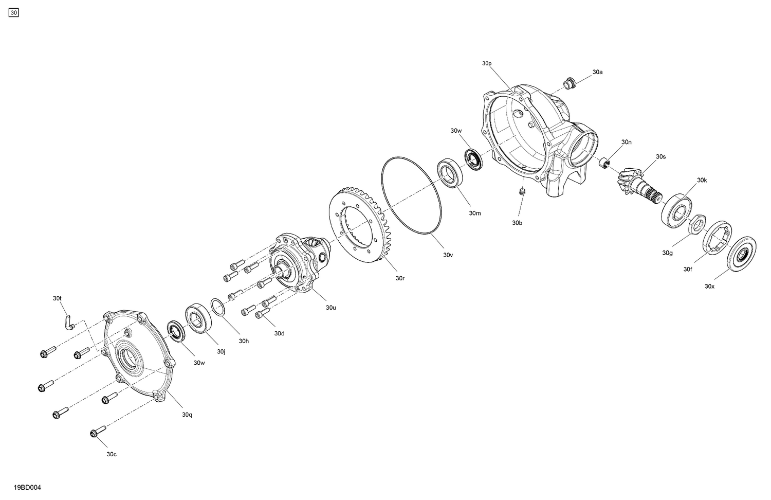 04- Drive - Front - Differential Parts
