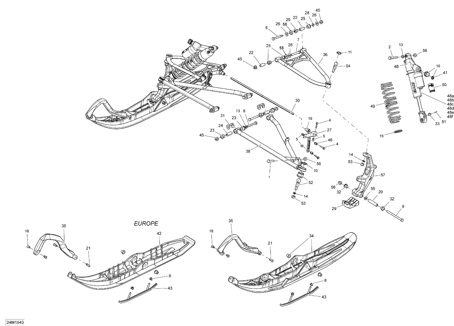 07- Front Suspension And Ski _24M1559
