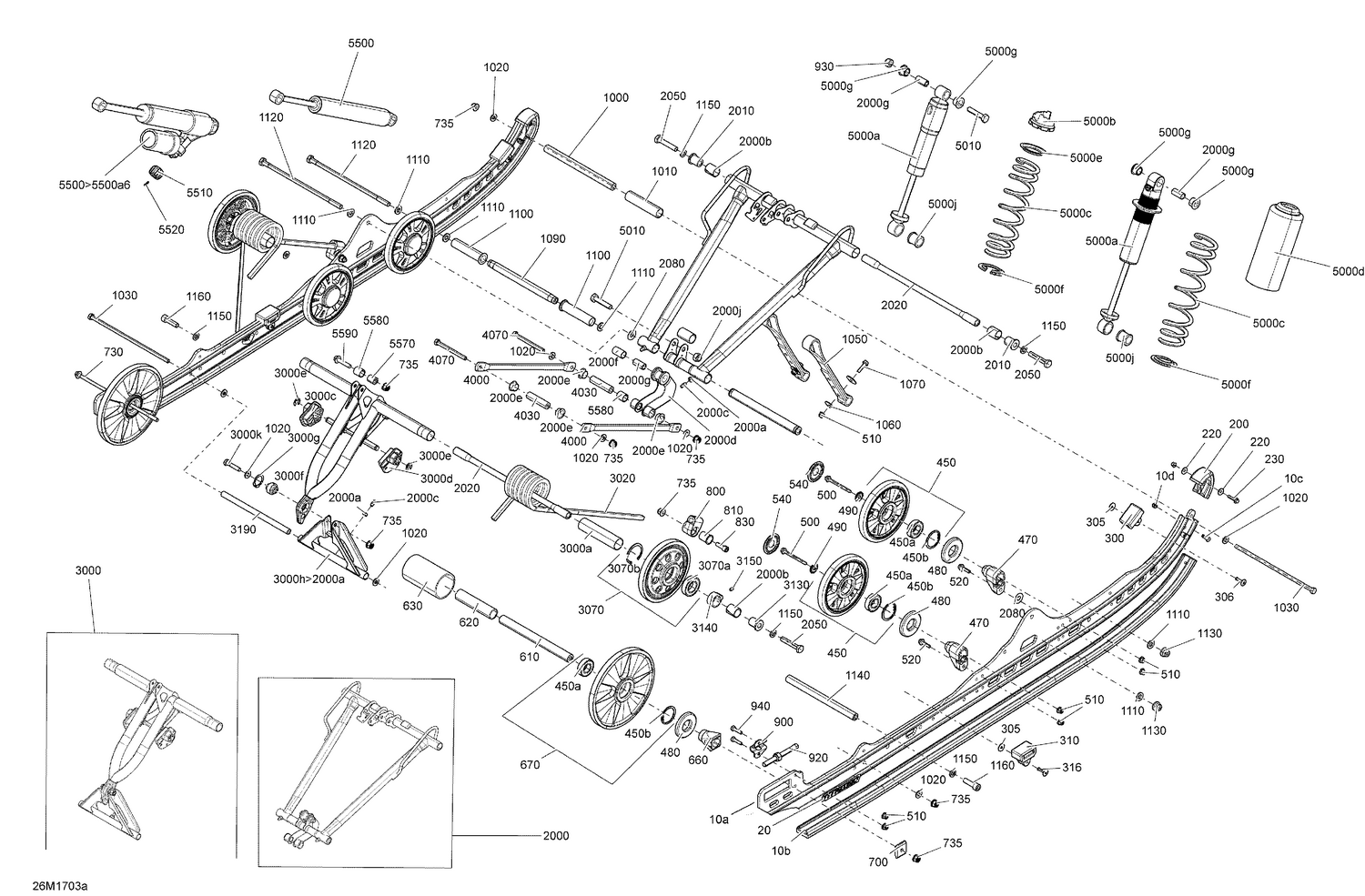 08- Rear Suspension - Package Backcountry_Backcountry X