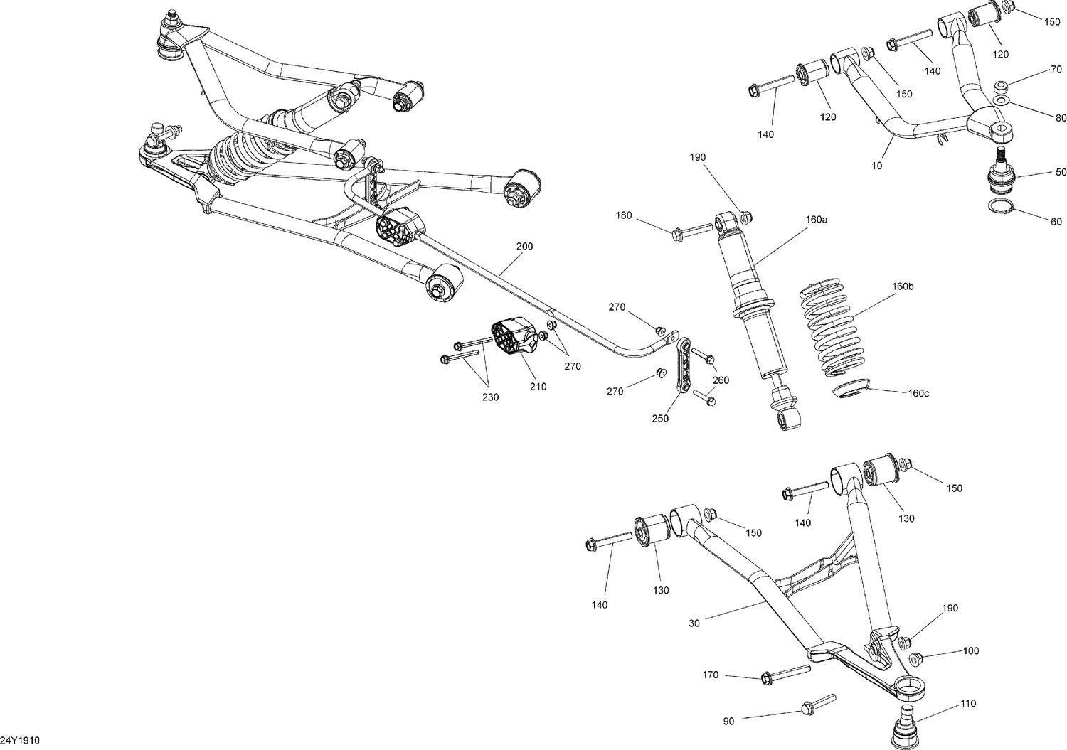 07- Suspension - Front - A-Arms / Shocks