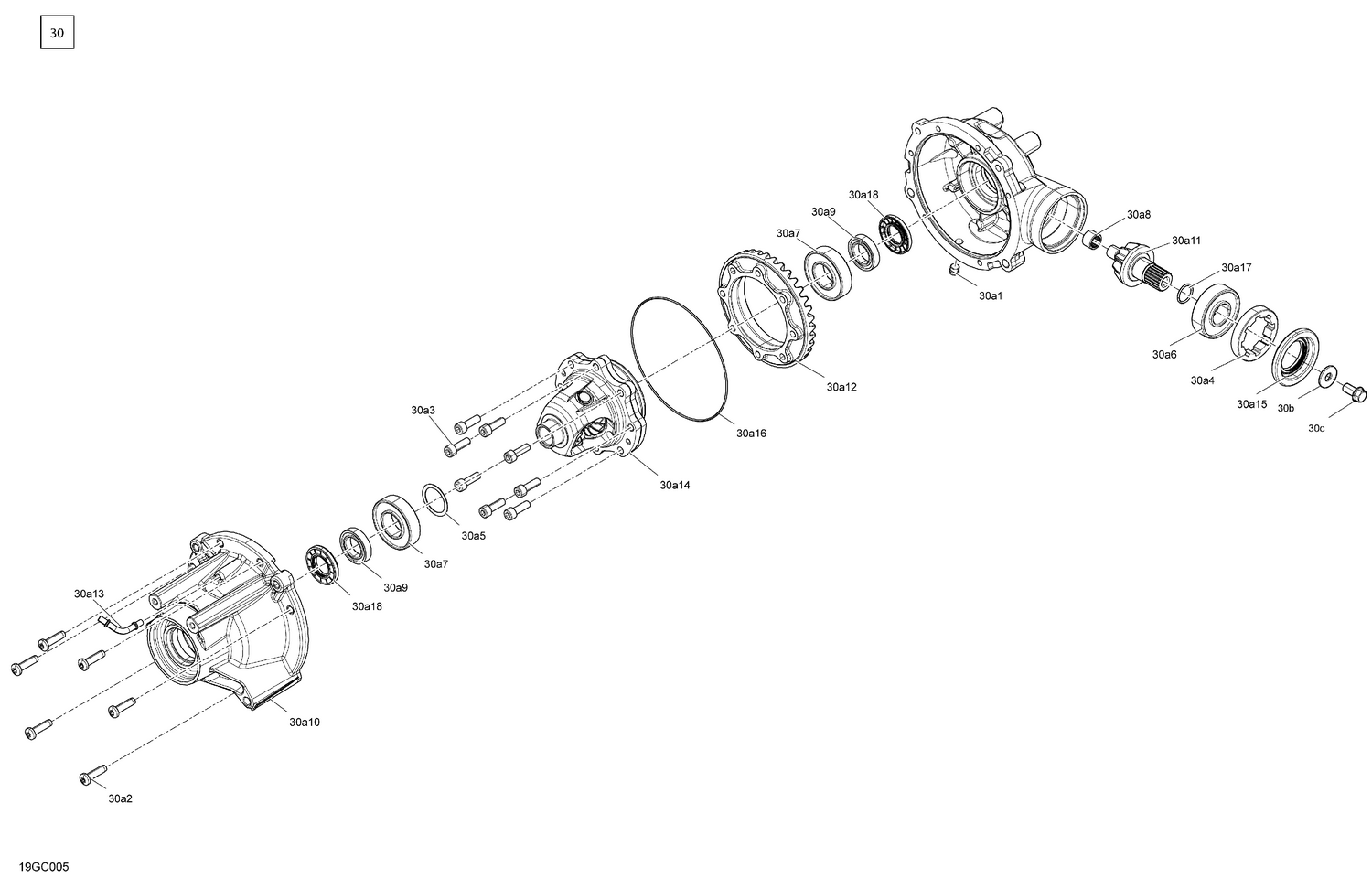 04- Drive - Front - Differential Parts