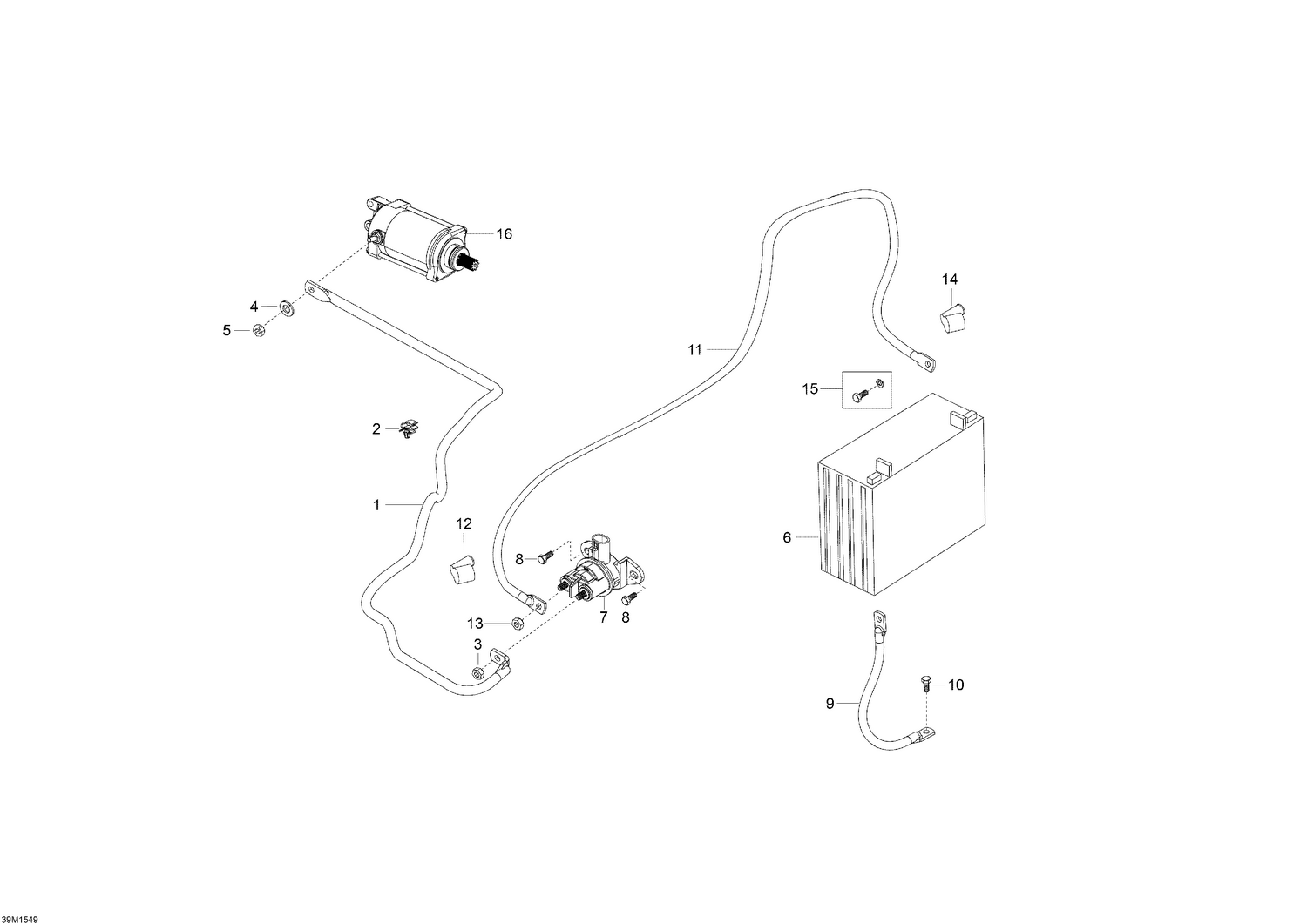 10- Battery And Starter _39M1549