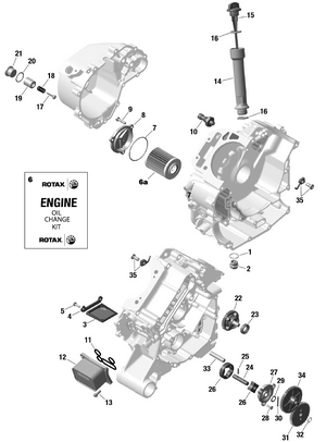 01- Rotax - Engine Lubrication Schematic