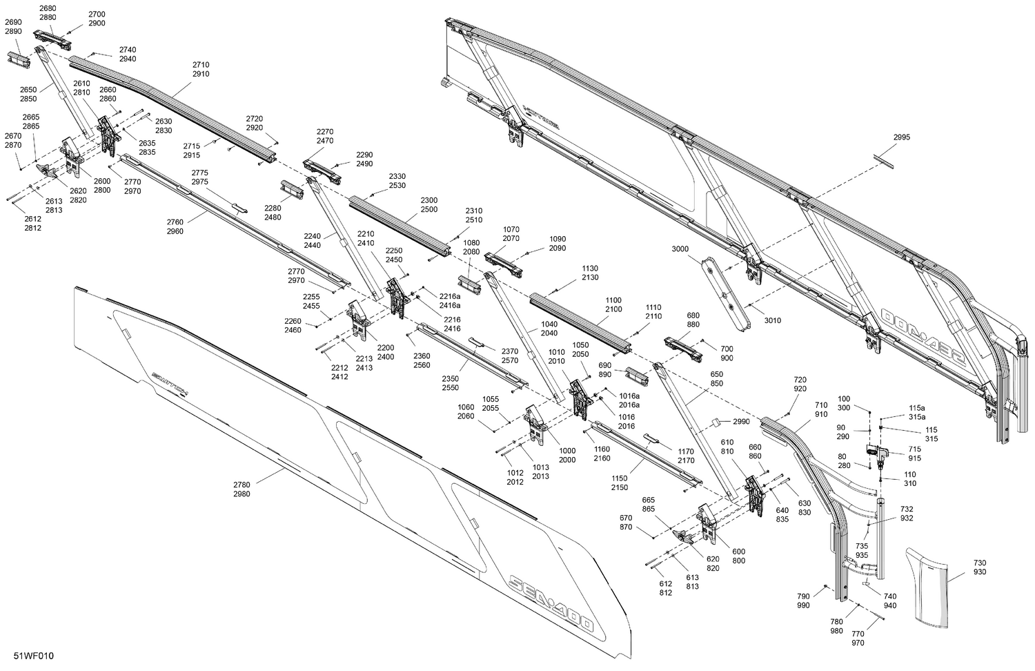 11- GUARD RAILS - System Assembly