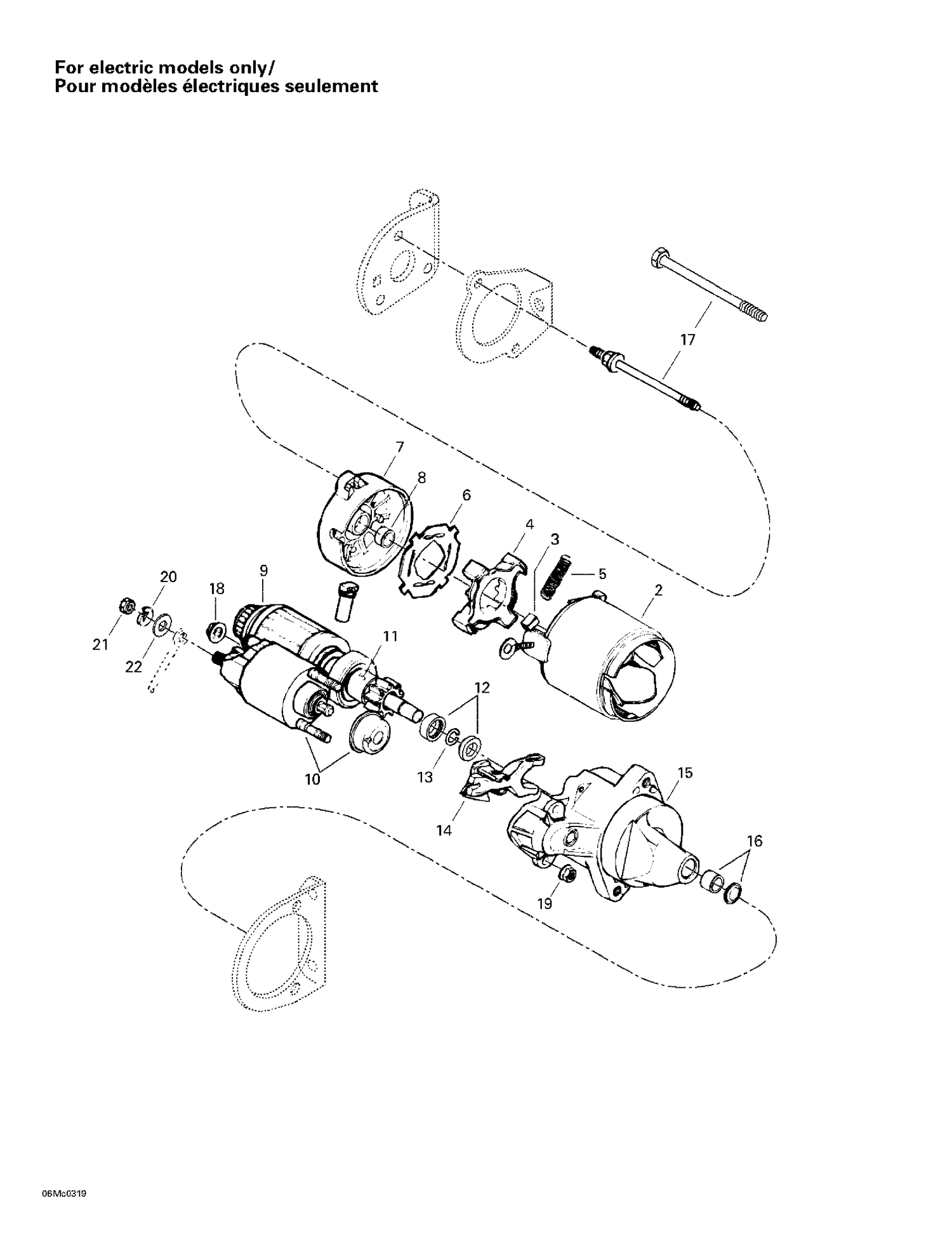 04- Electric Starter (for Electric Models Only)