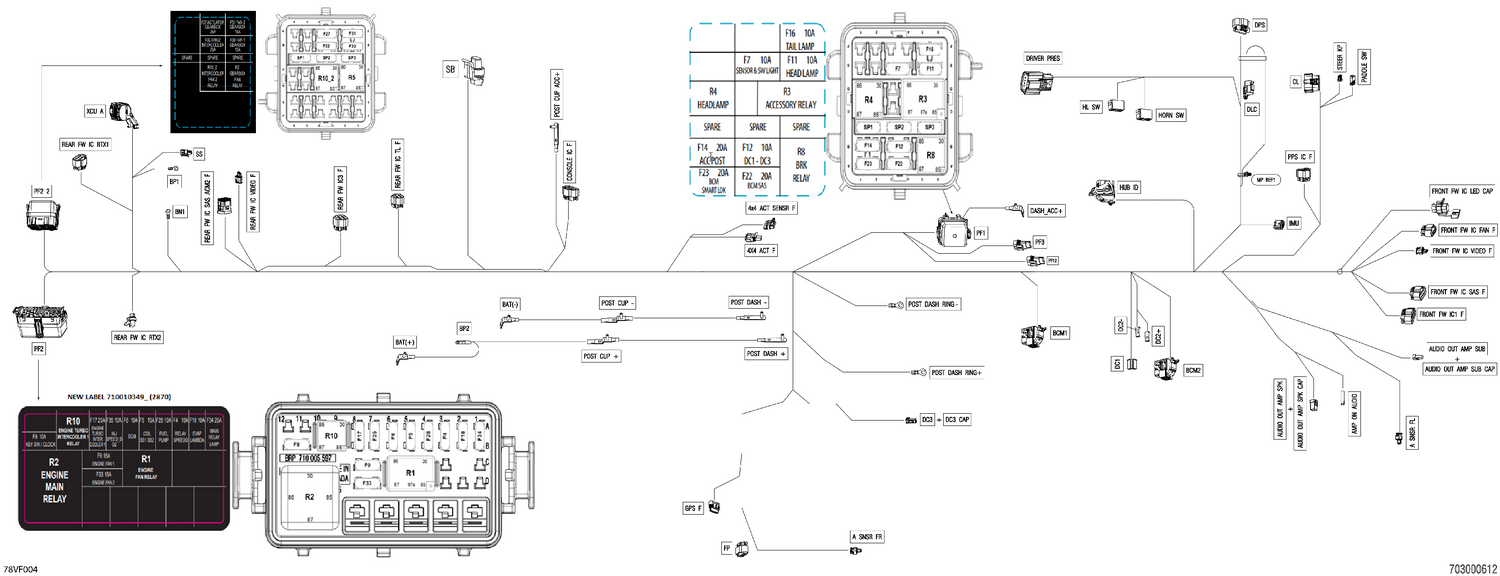 08- Electric - Main Harness - 710010716