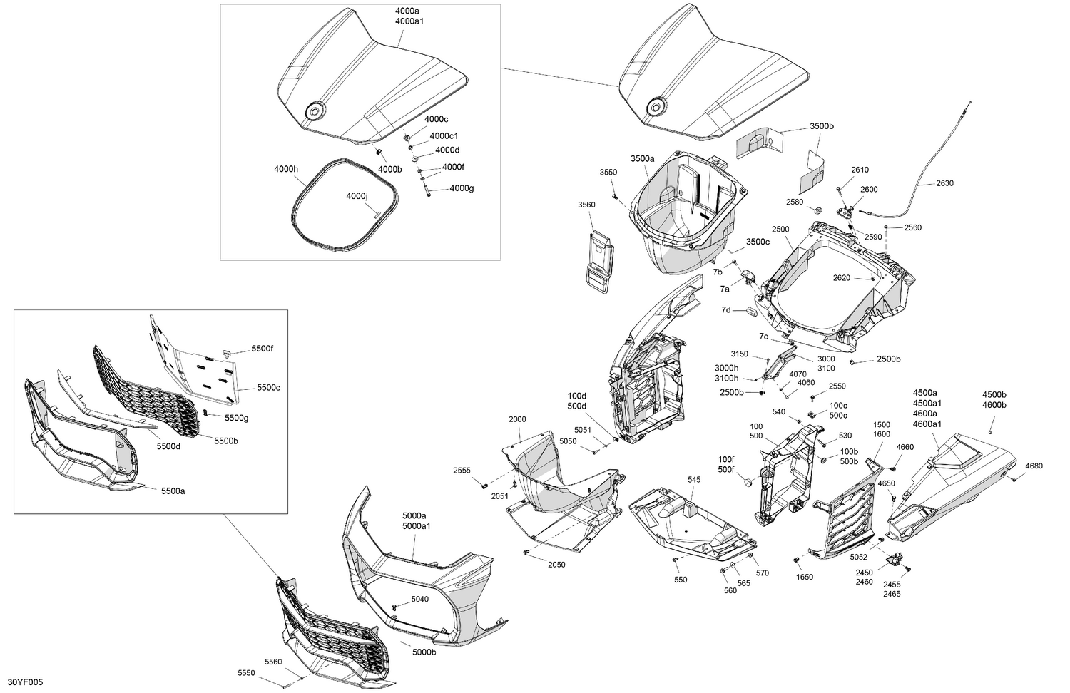 07- Body - Front Storage Tray