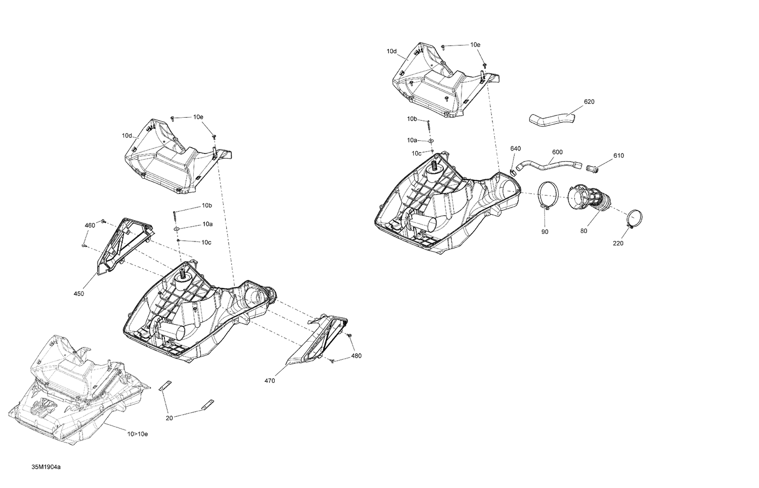 02- Air Intake - 600 ACE