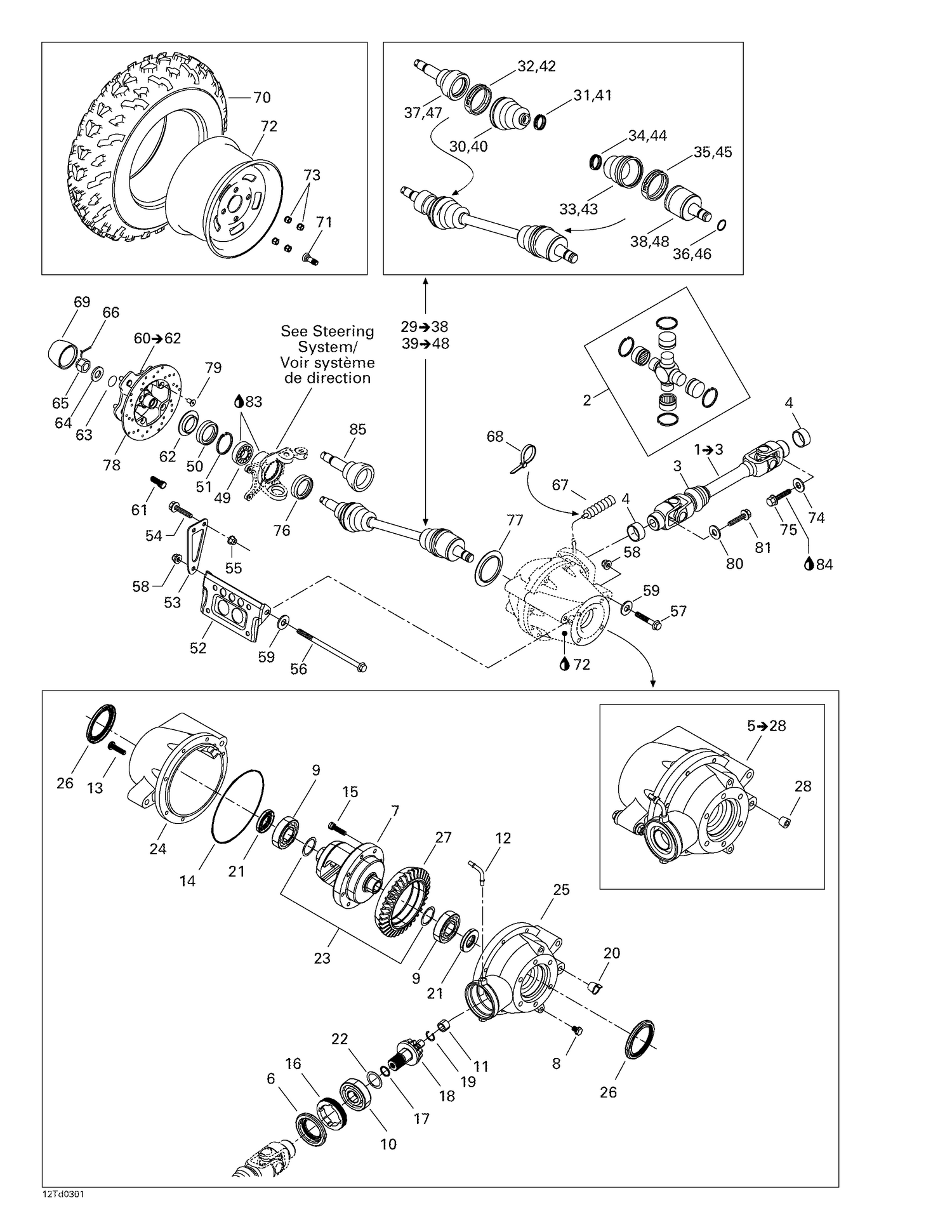 05- Drive System, Front