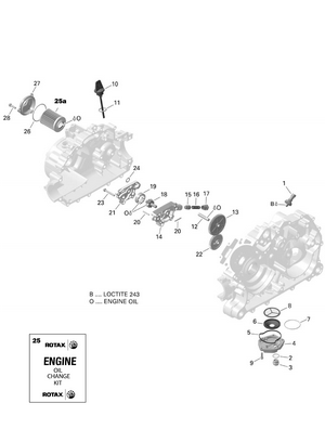 01- Rotax - Engine Lubrication Schematic