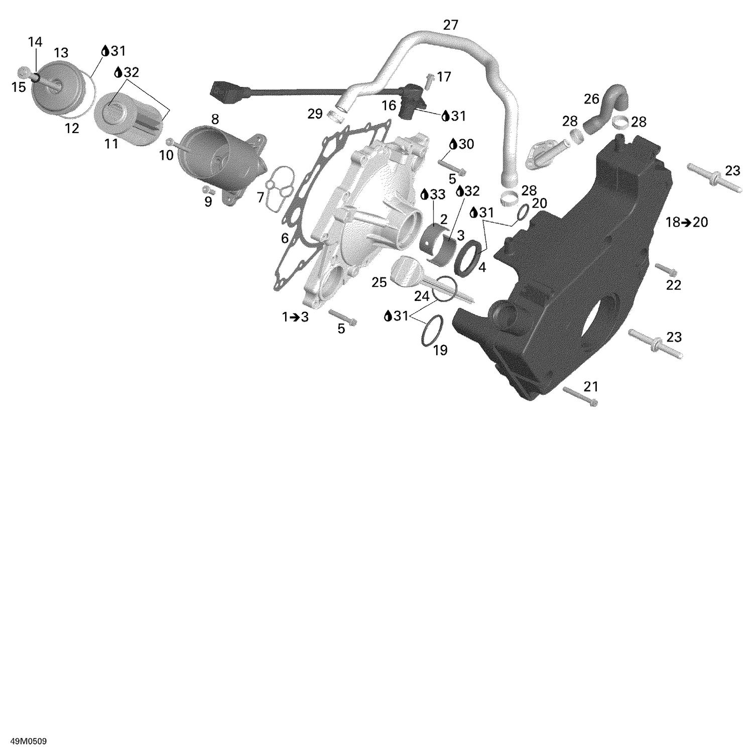 05- Clutch Cover And Oil Tank