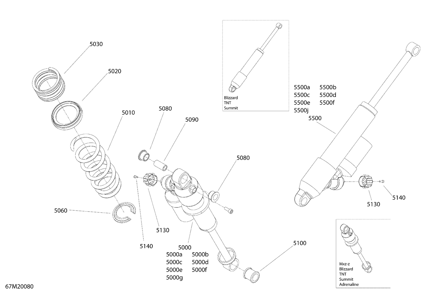 08- Suspension, Rear - Shocks - Adrenaline