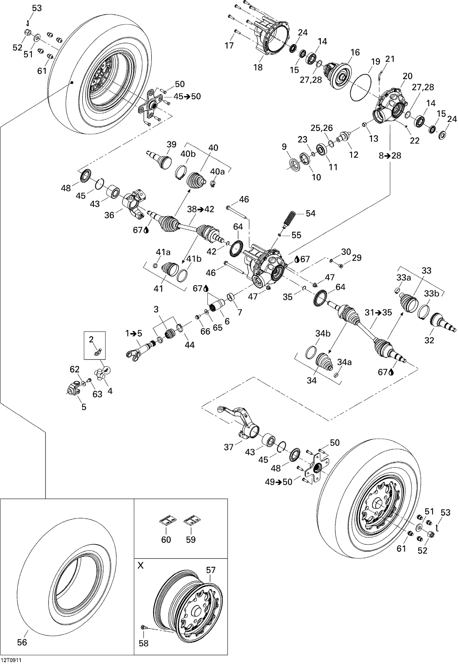 07- Drive System, Front