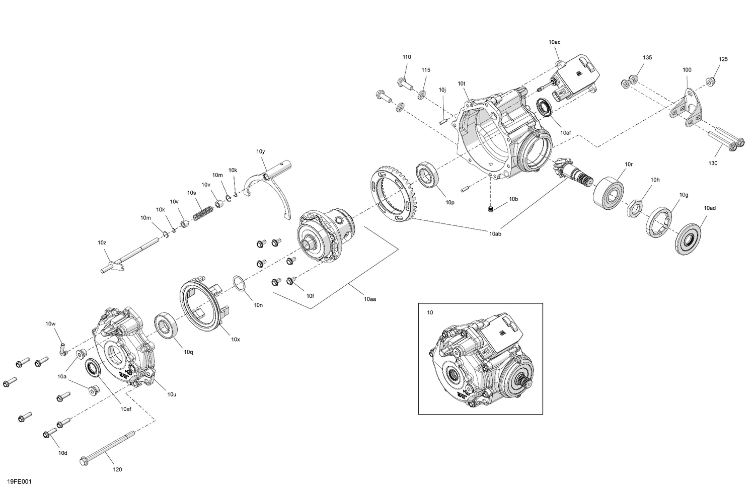 04- Drive - Front - Differential Parts