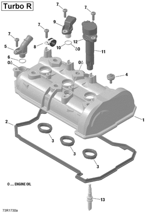 01- Valve Cover Schematic