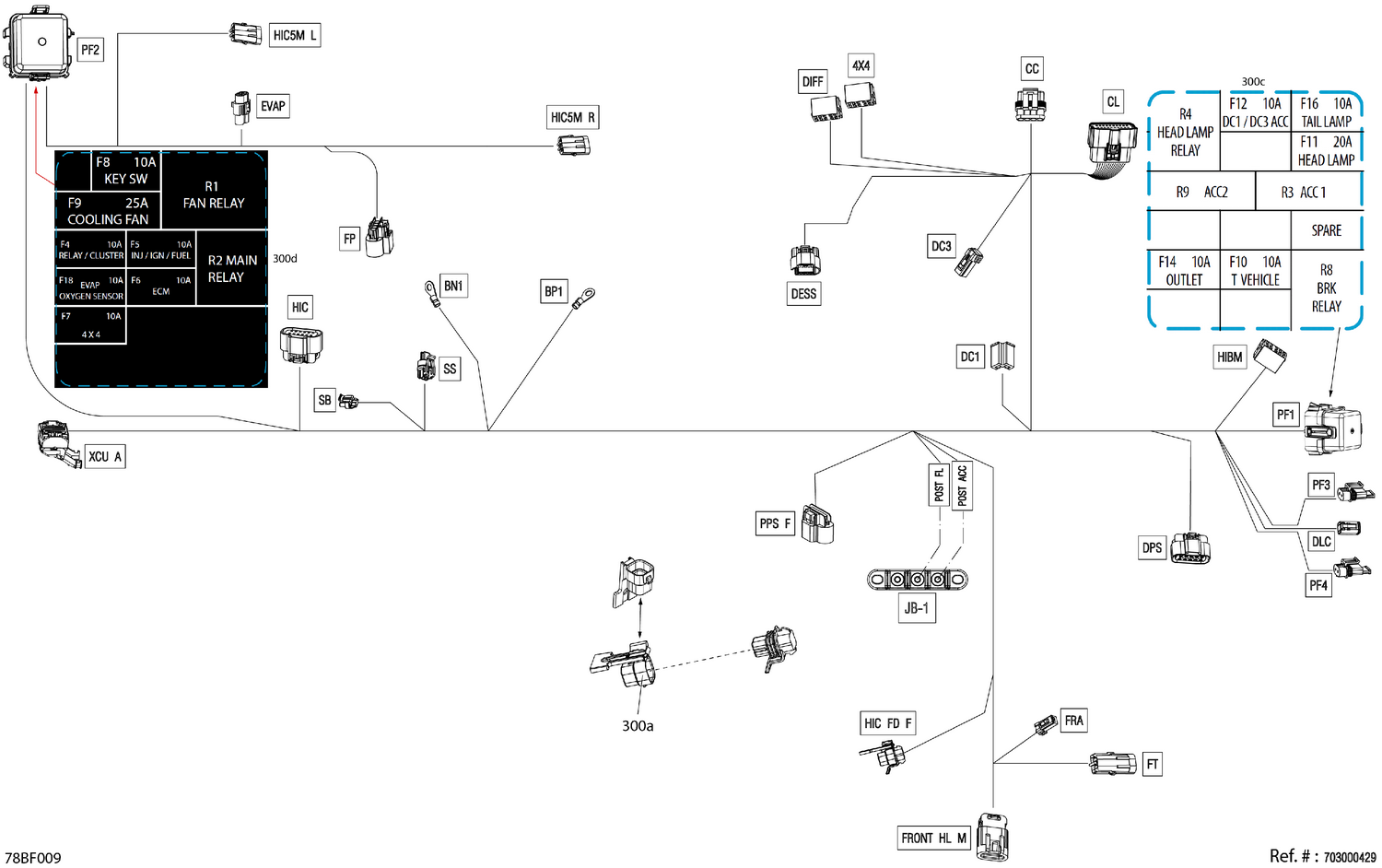 08- Electric - Main Harness - 710008857
