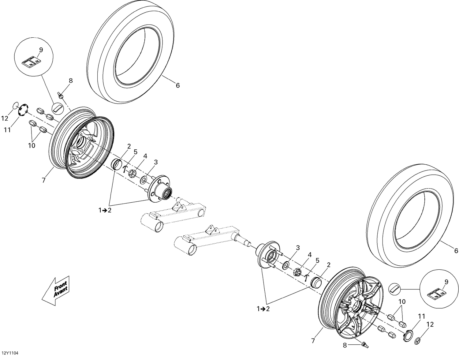 07- Drive System, Front