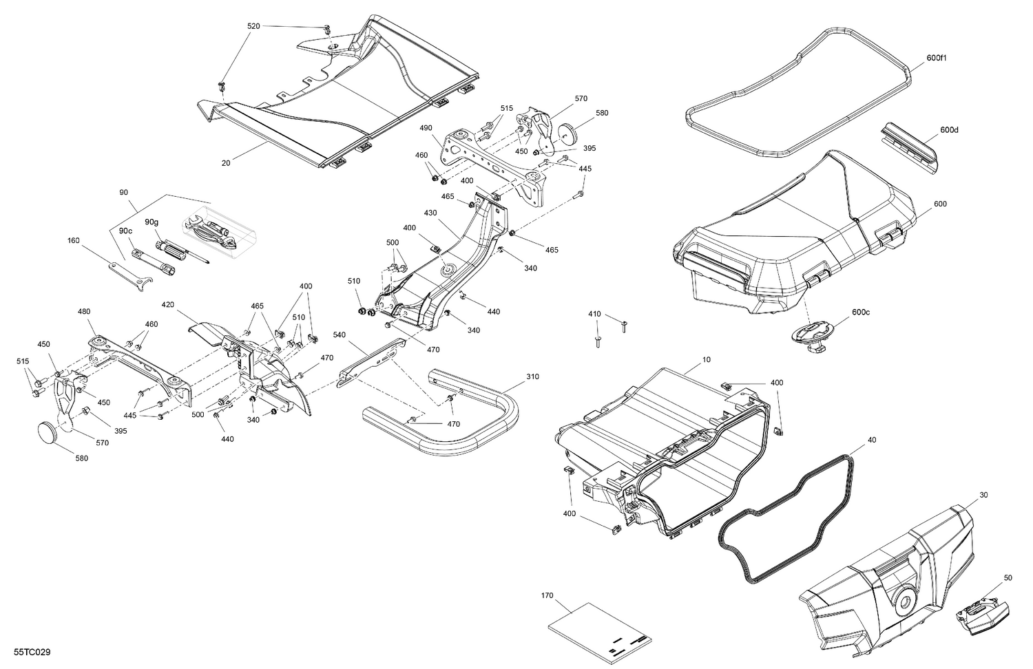 07- Body - Front Storage Tray