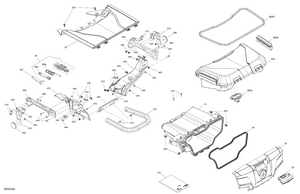 07- Body - Front Storage Tray Schematic