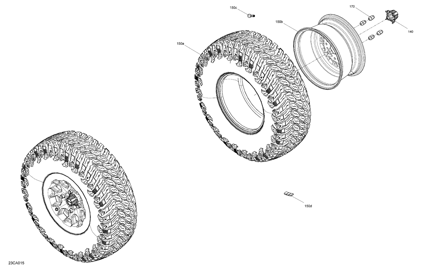 04- Drive - Rear Wheels - XRC