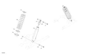 05- Suspension - Rear Shocks Schematic