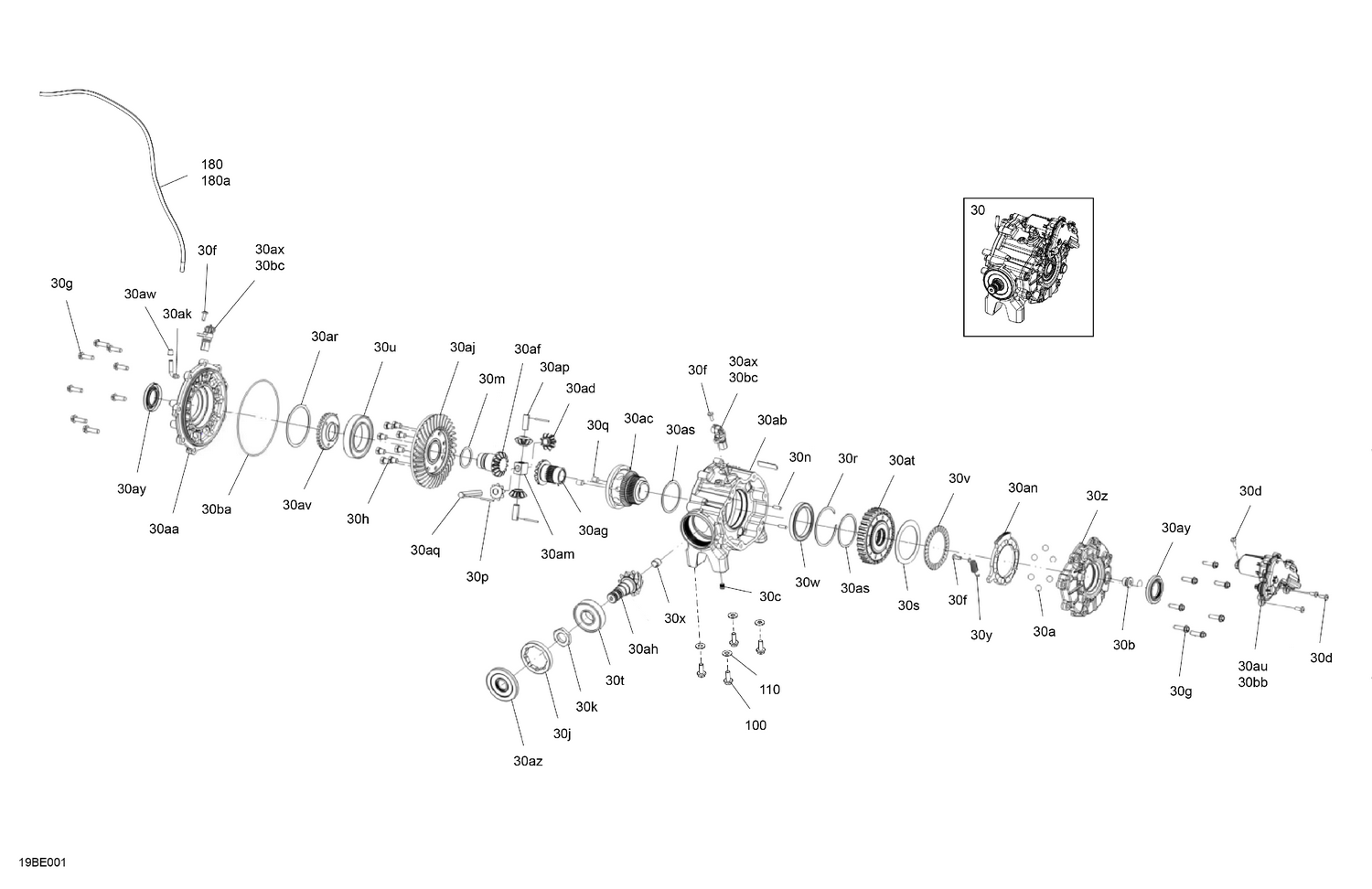 04- Drive - Front - Differential Parts