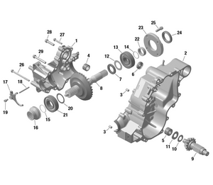 01- Rotax - Gearbox 1 Schematic