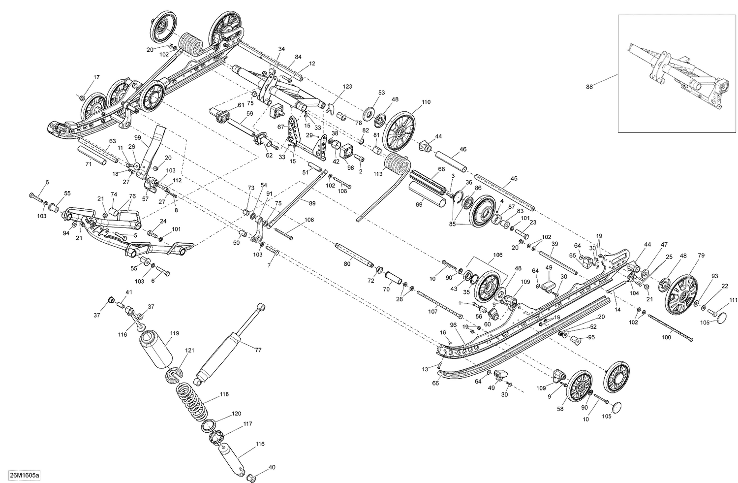 08- Rear Suspension - Package Sport