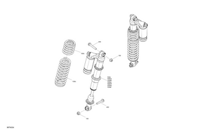 05- Suspension - Rear Shocks - Xtp Schematic