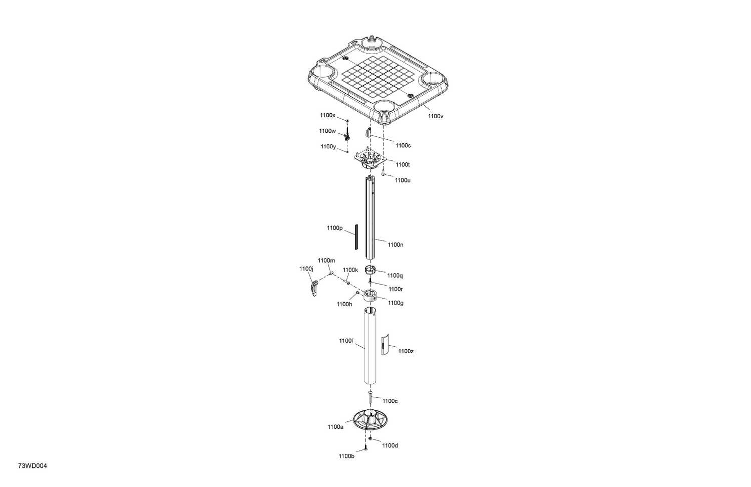 07- FURNITURE - Adjustable Table
