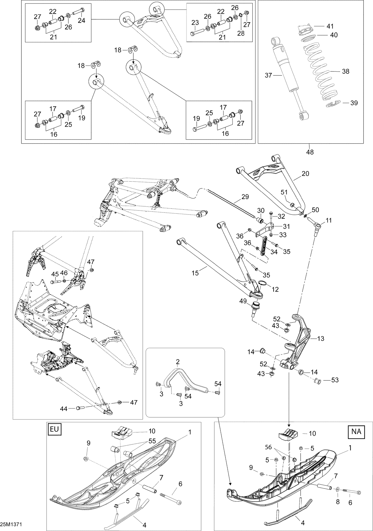 07- Front Suspension And Ski