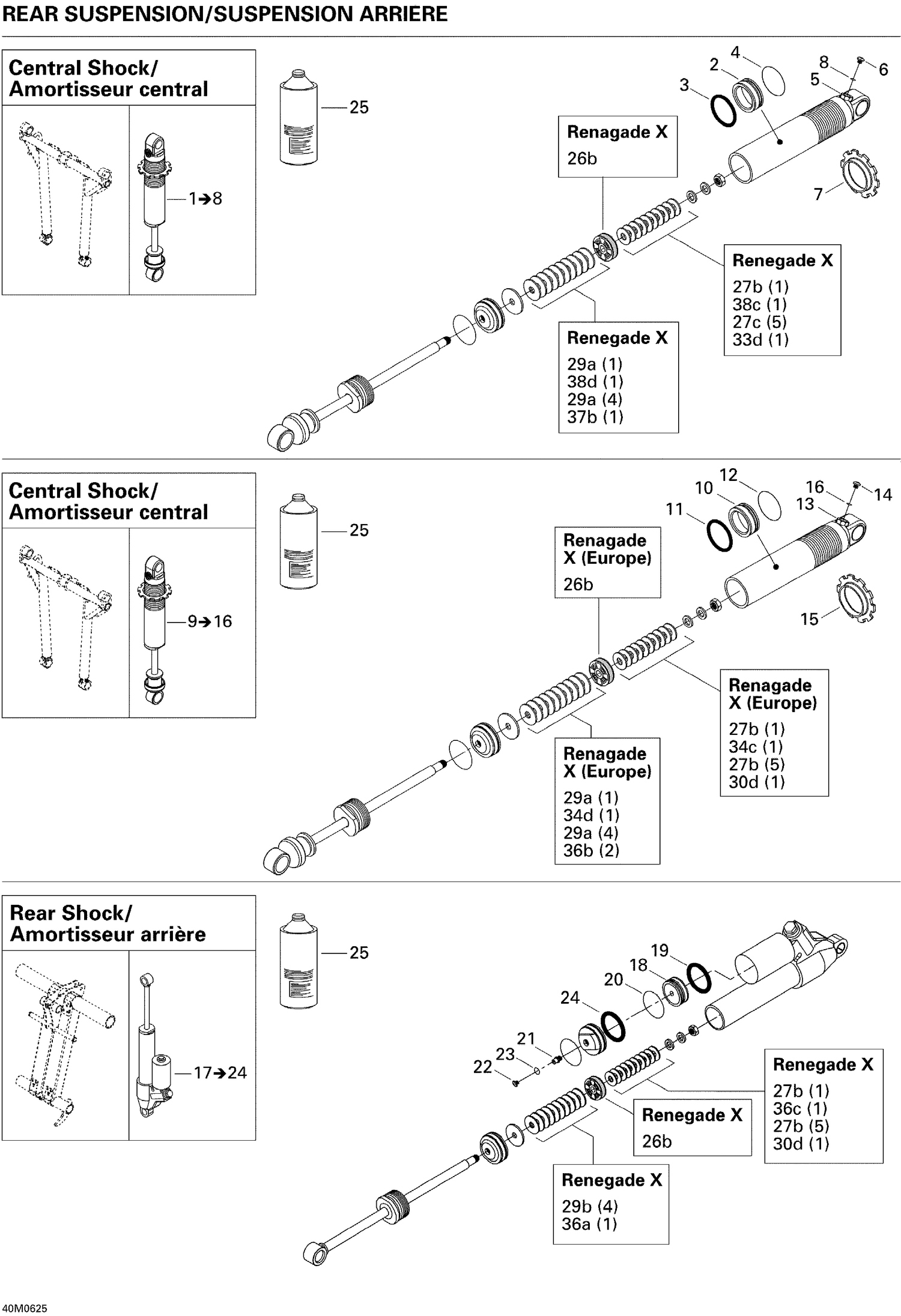 08- Take Apart Shock, Rear Renegade X