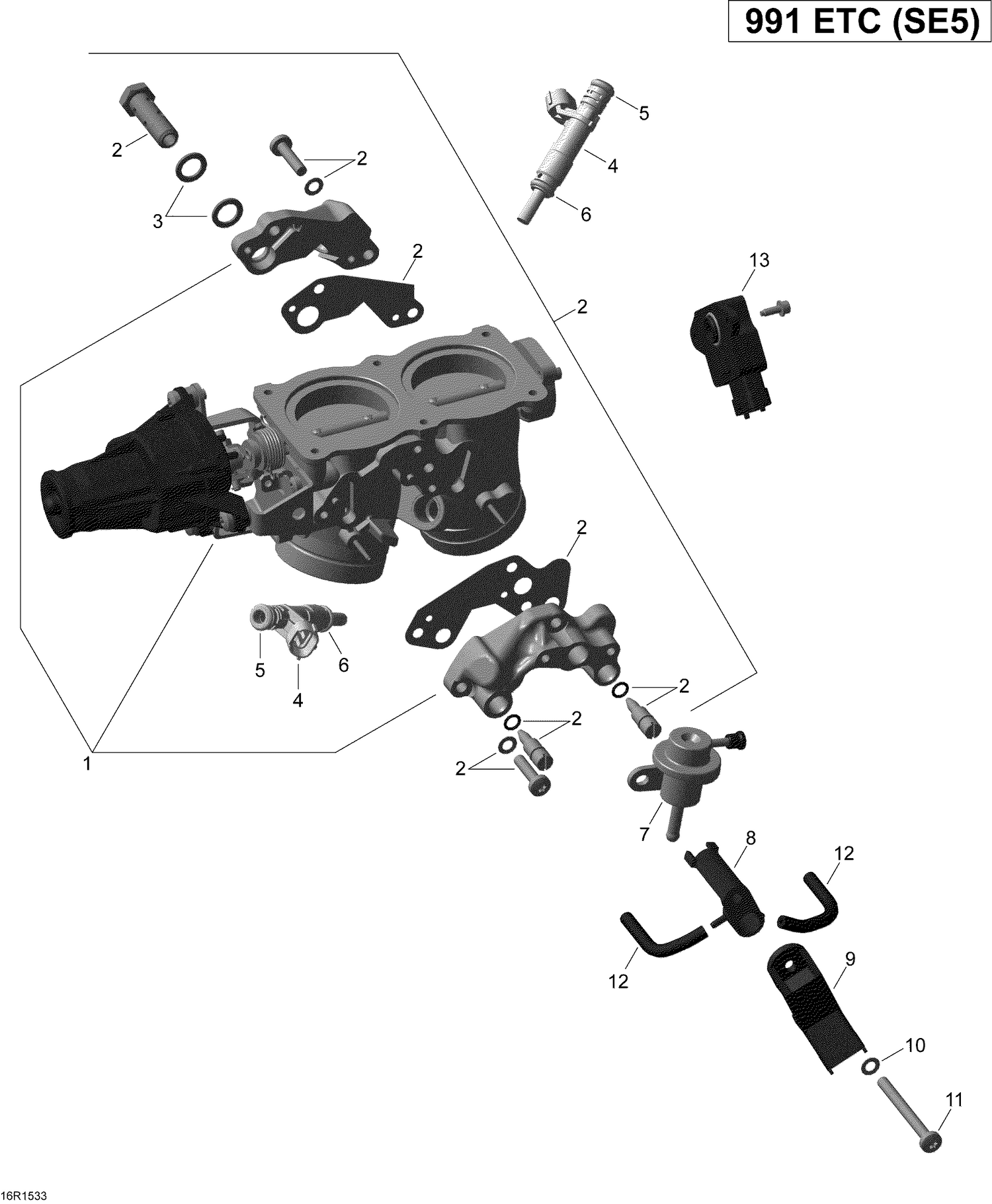 02- Throttle Body _16R1533