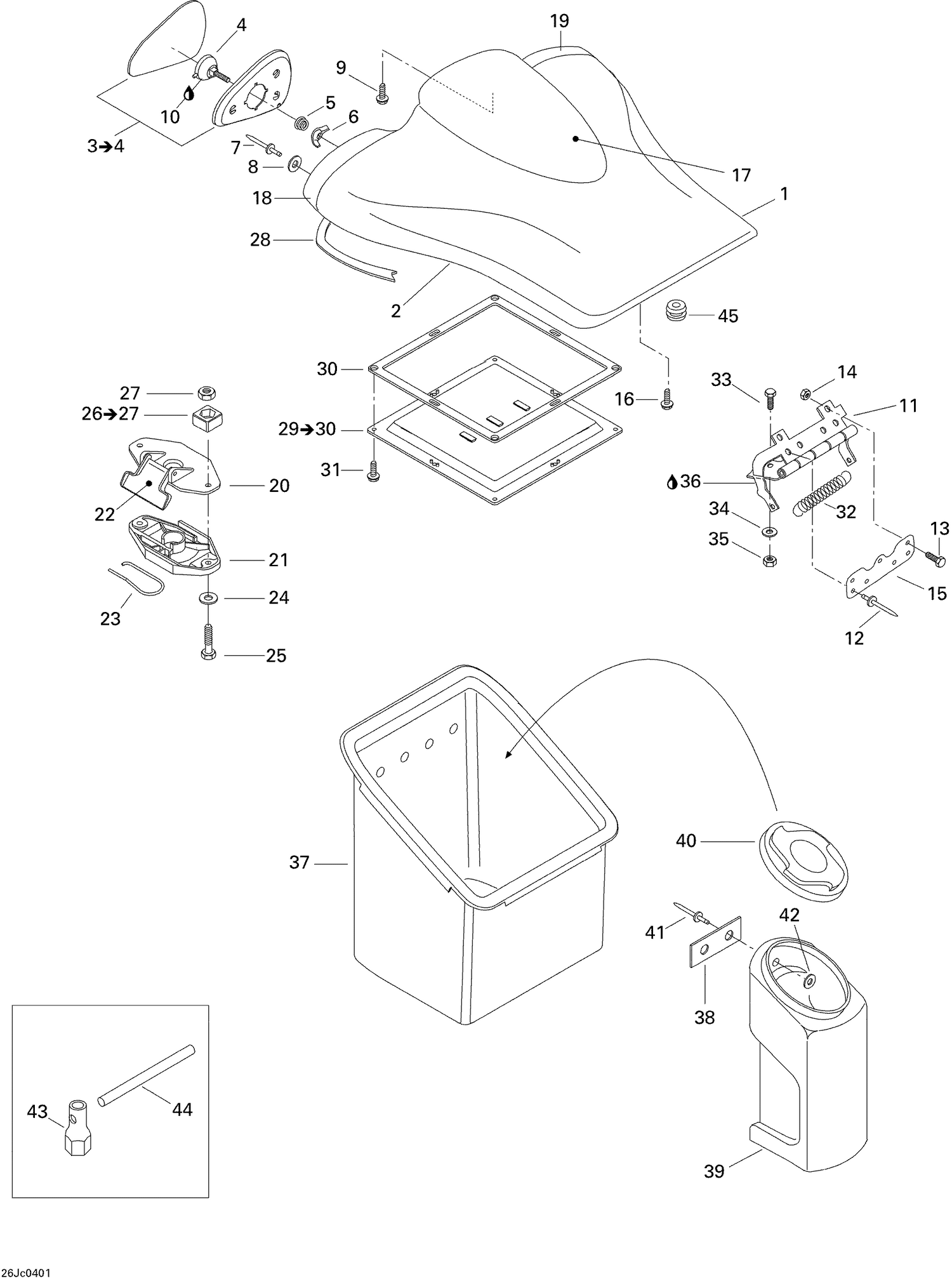 09- Front Storage Compartment