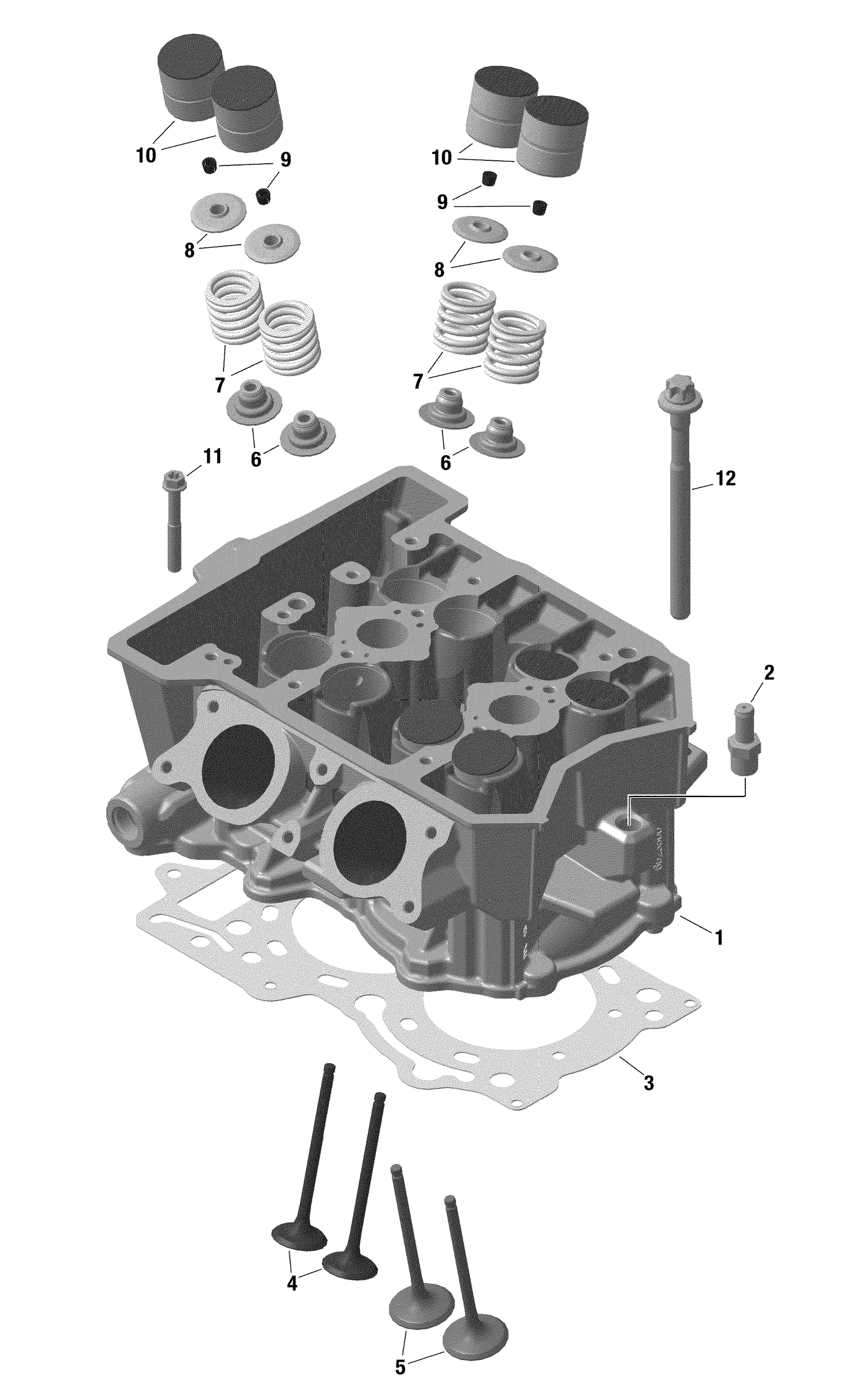 01- Rotax - Cylinder Head