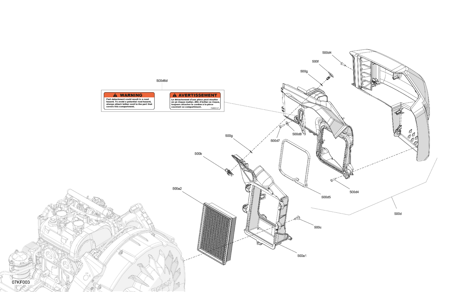 02- Engine - RH Air Intake