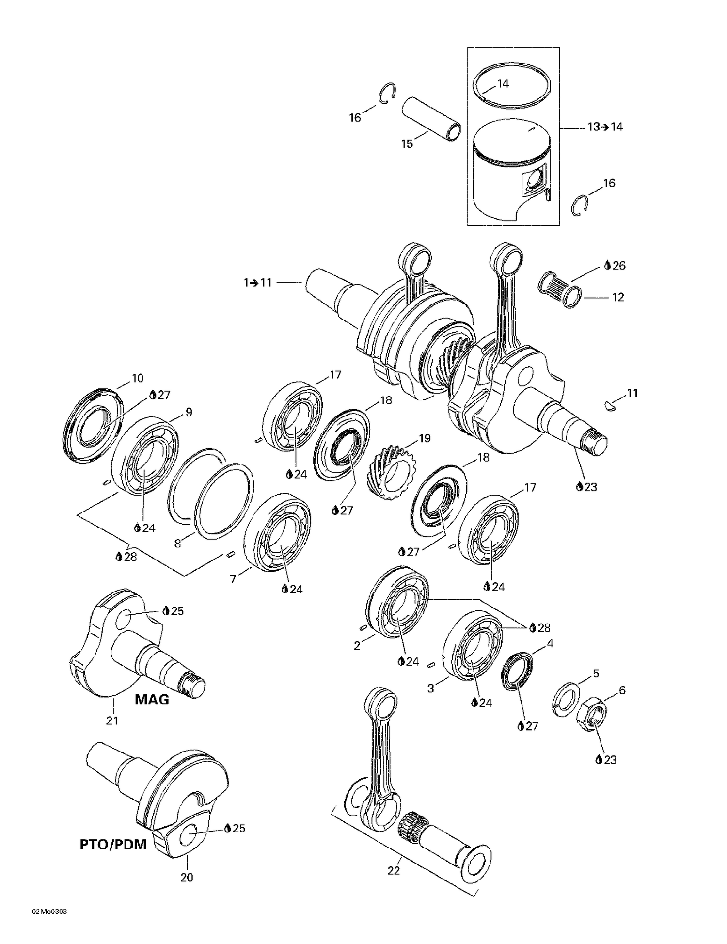 01- Crankshaft And Pistons