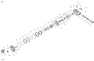 04- Drive - Front - Differential Parts Schematic