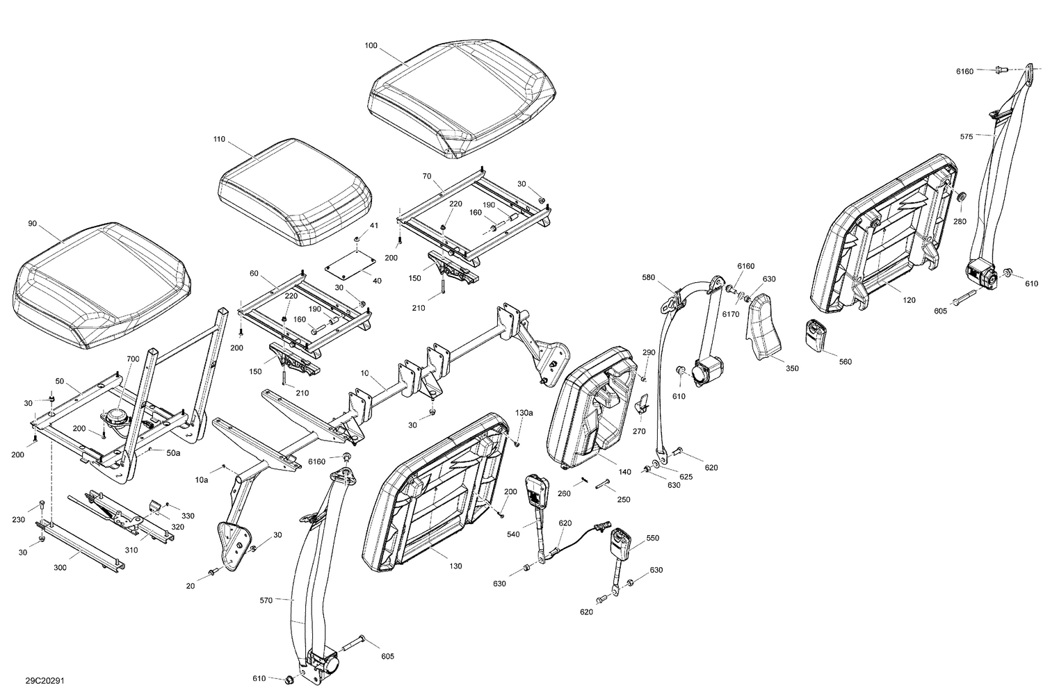 09- Seat - Front Section - DPS