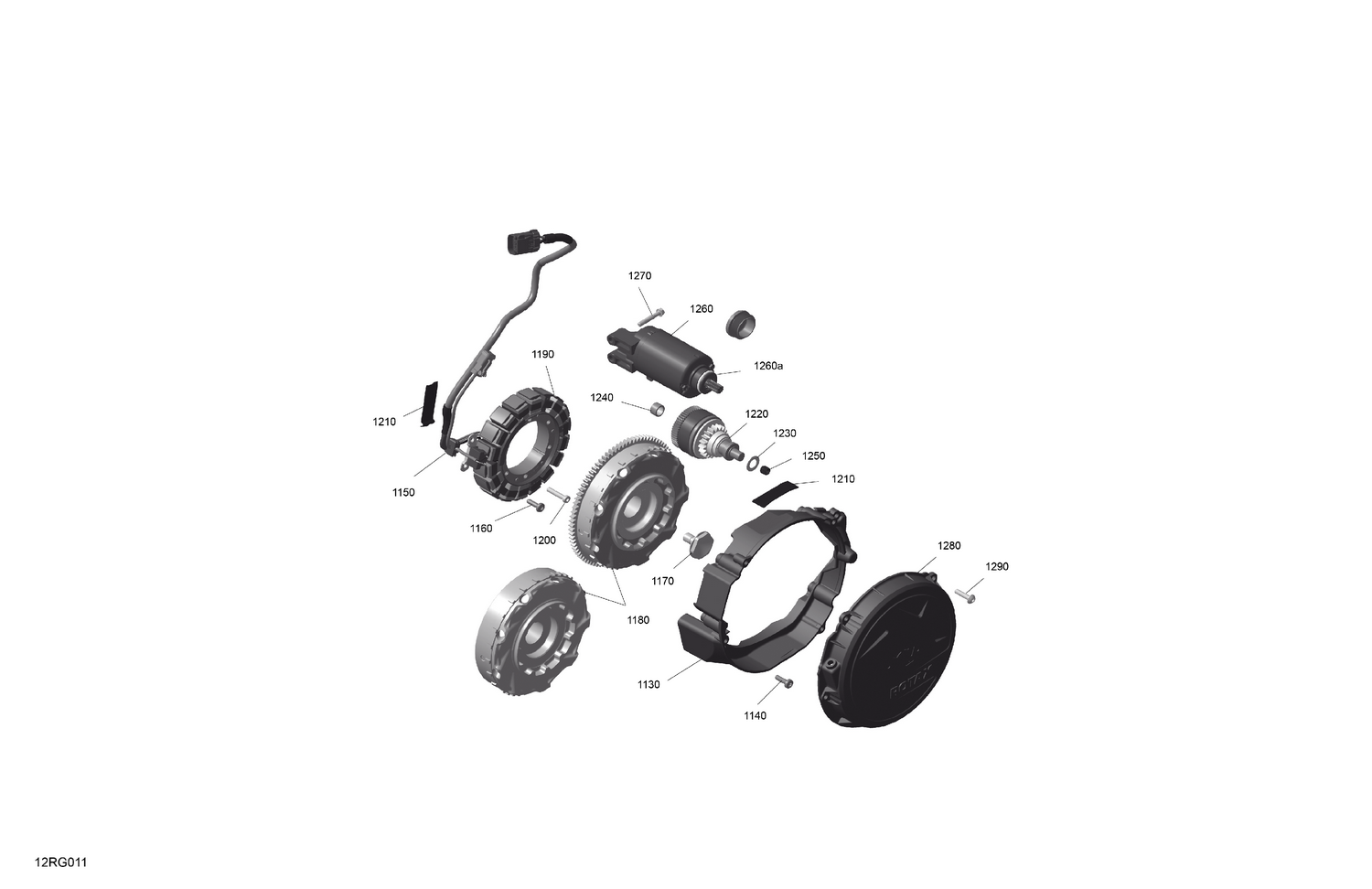 01- ROTAX - Magneto and Electric Starter
