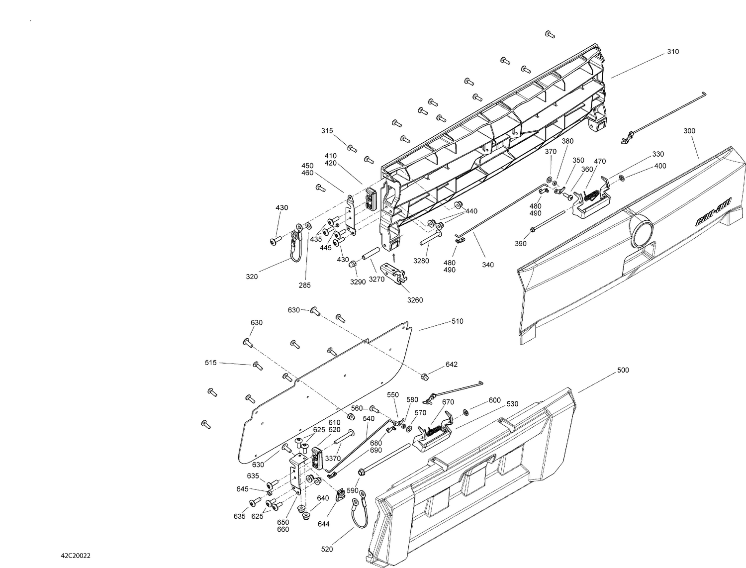 09- Rear Cargo Box - Door
